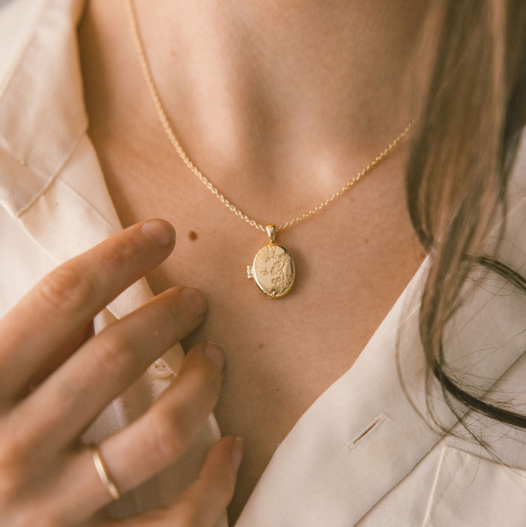 Custom Locket - Pressed Floral Wedding Bouquet Preservation